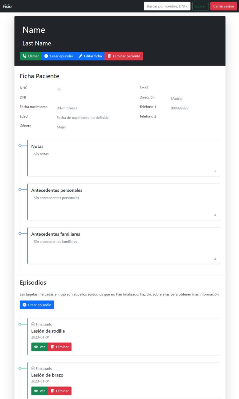 Patient Clinical Profile