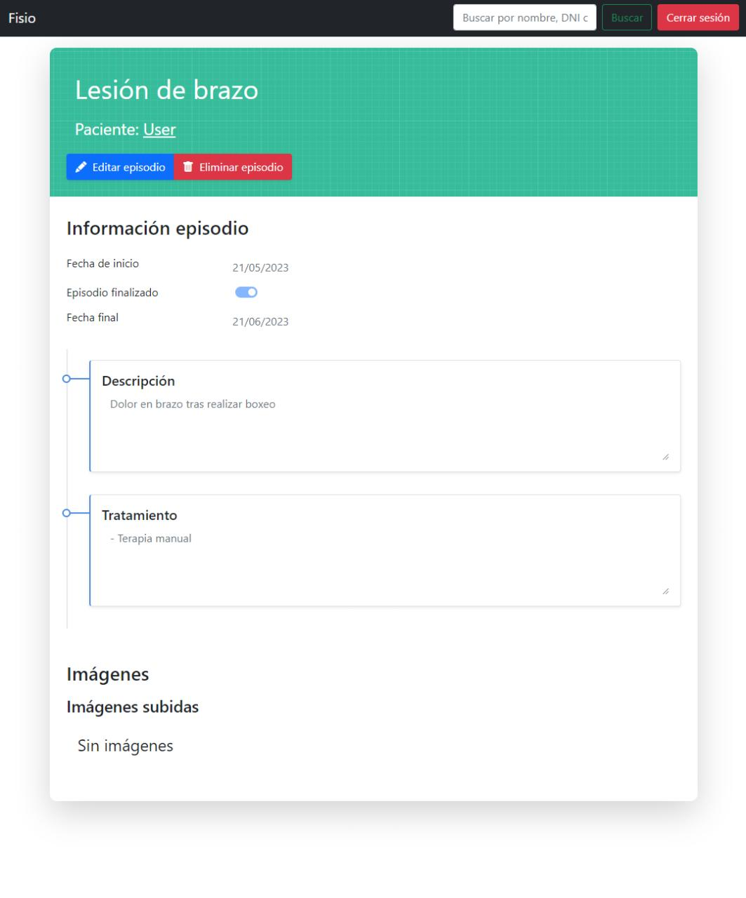 Treatment Episode Detail